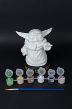 Kendin Boya Set - Baby Yoda - Grogu - Star Wars - Figür / Büst - 12cm