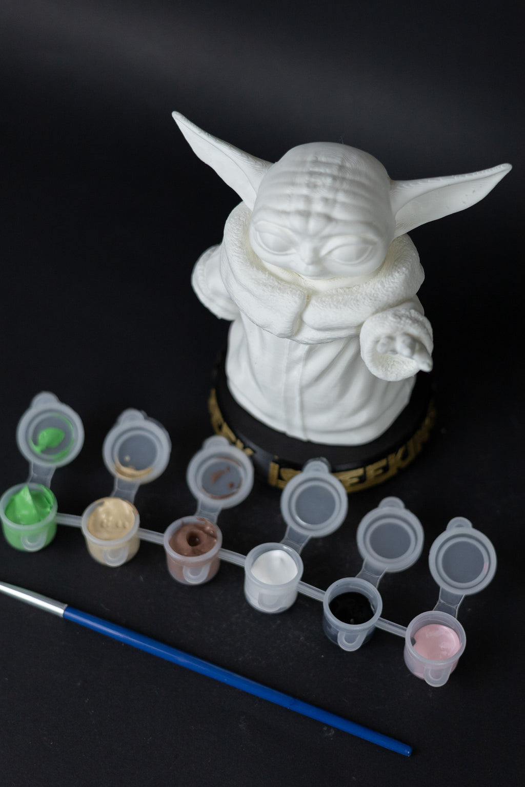 Kendin Boya Set - Baby Yoda - Grogu - Star Wars - Figür / Büst - 12cm