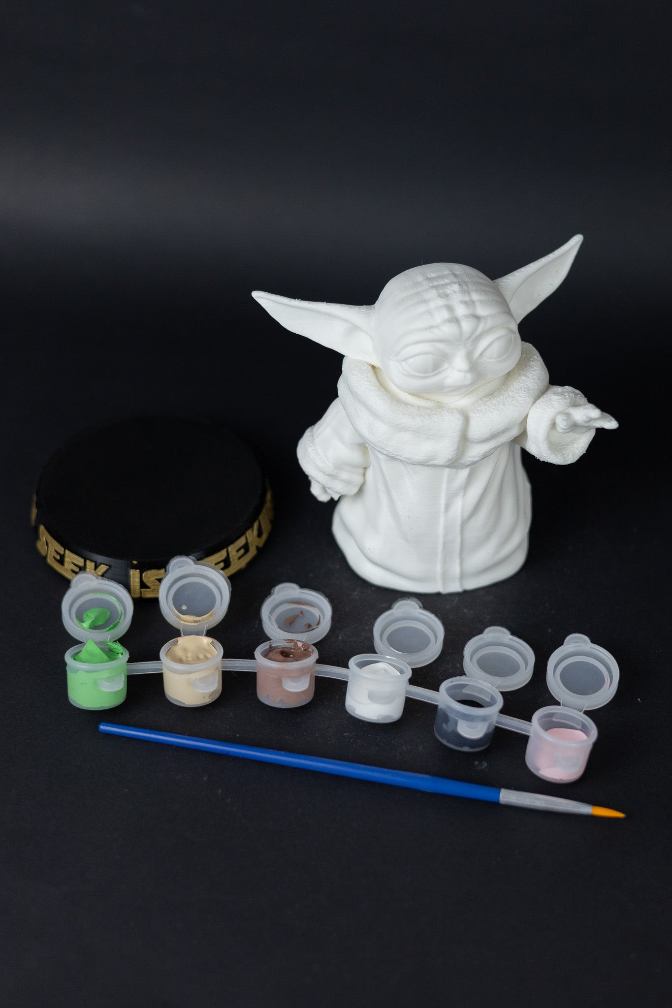 Kendin Boya Set - Baby Yoda - Grogu - Star Wars - Figür / Büst - 12cm